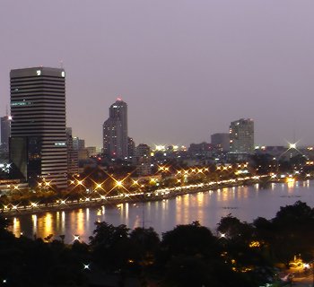 An Images of bangkok at night